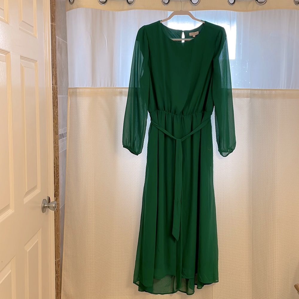Sweet Salt Emerald Green Dress